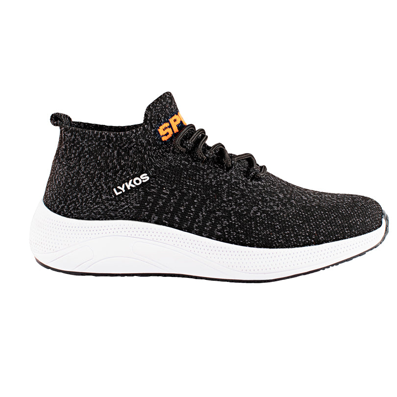 Urbanas Flynit Negro-Naranja